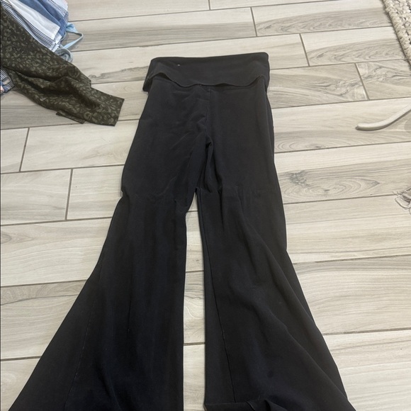 aerie Pants - Aerie Black Relaxed Fit Pants
